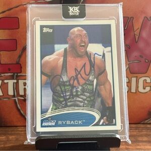 Ryback - 2012 Topps (on card auto)